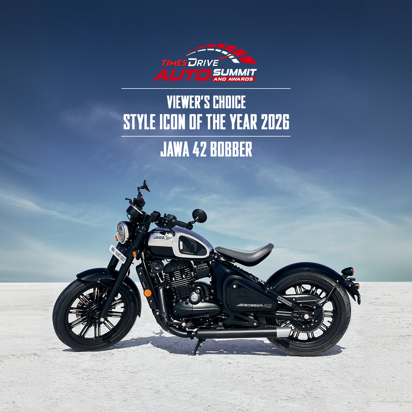 Jawa 42 Bobber wins ‘Style Icon of the Year’, rewriting individuality on the road