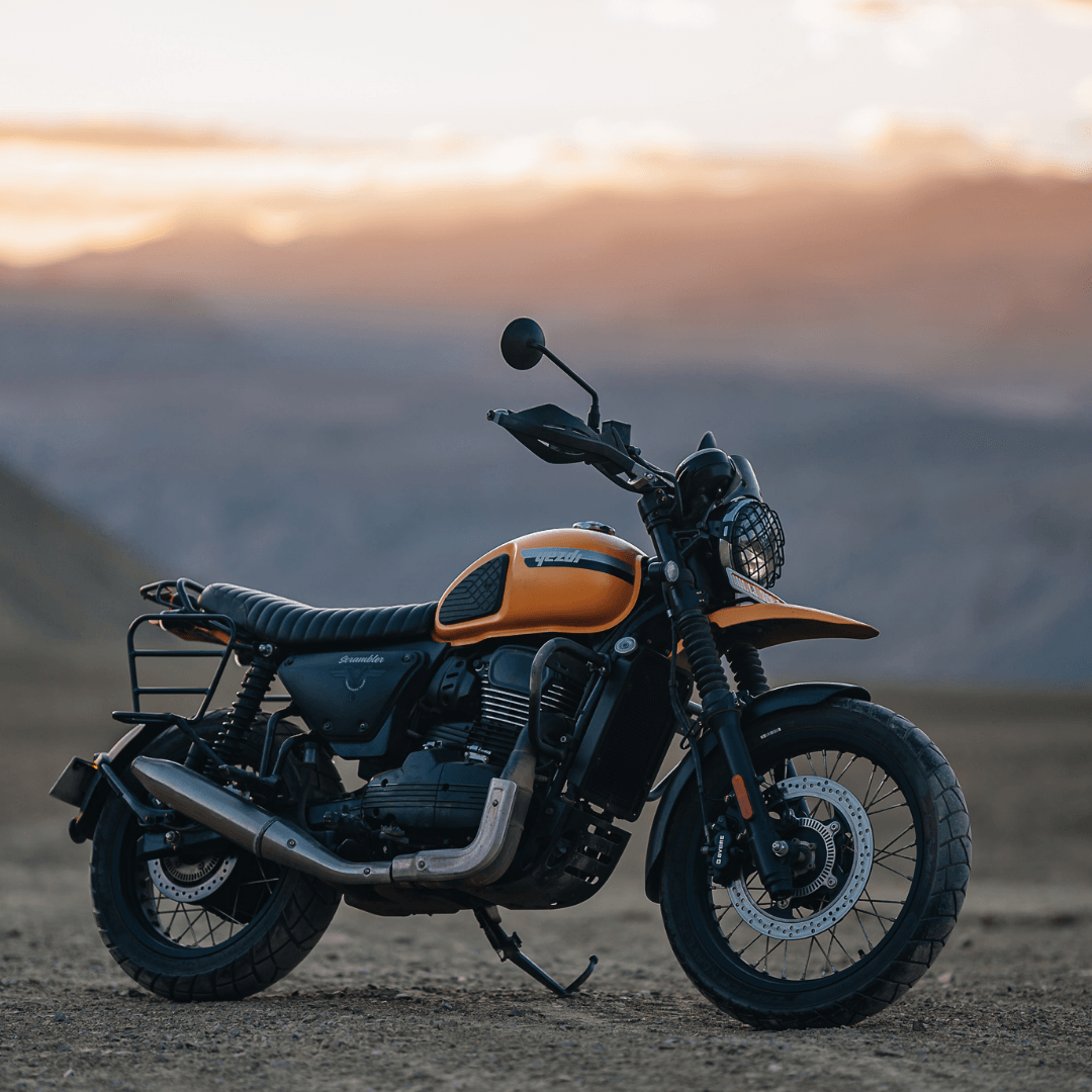Yezdi Scrambler - Starts at ₹2.12 Lacs*