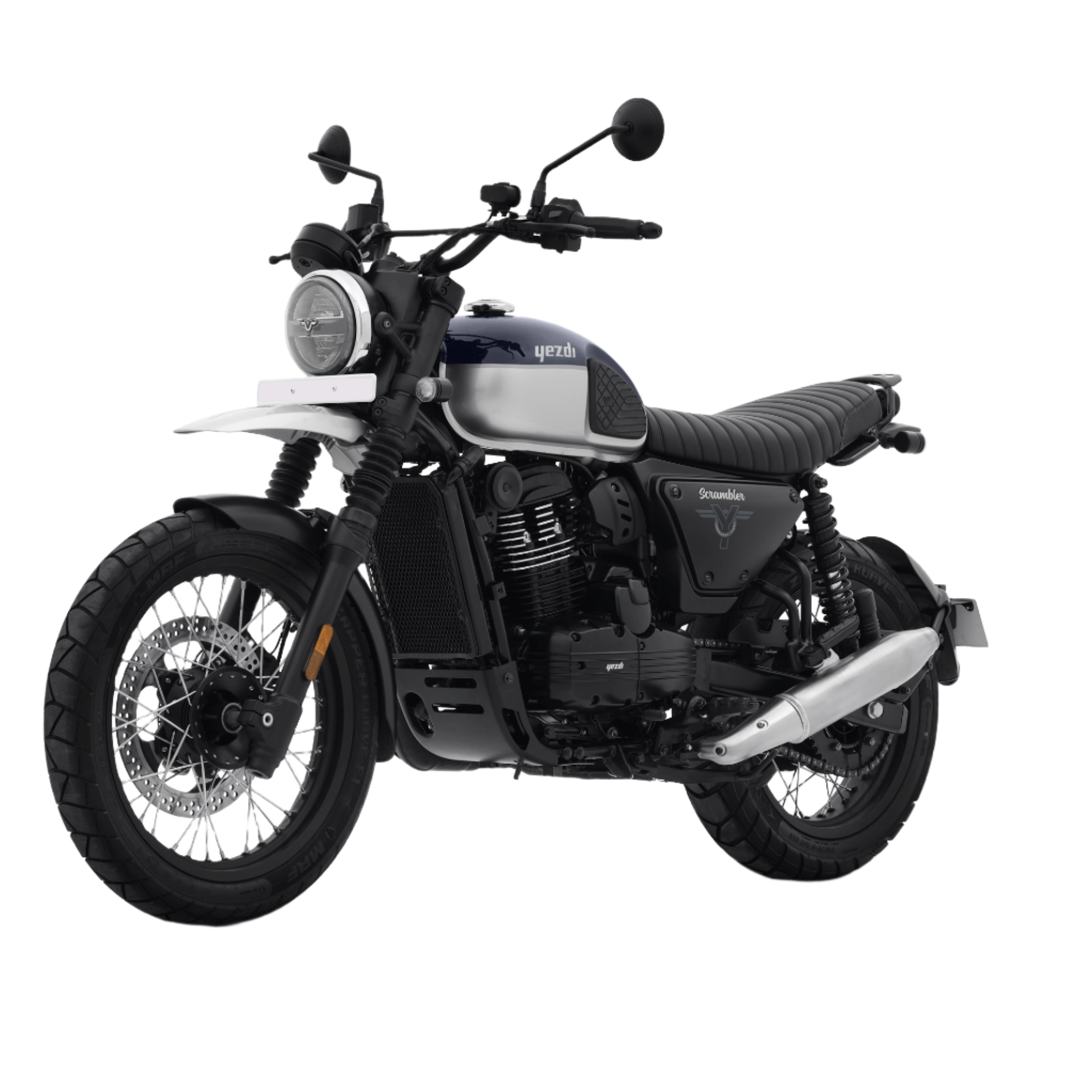 Yezdi Scrambler - Starts at ₹2.12 Lacs*