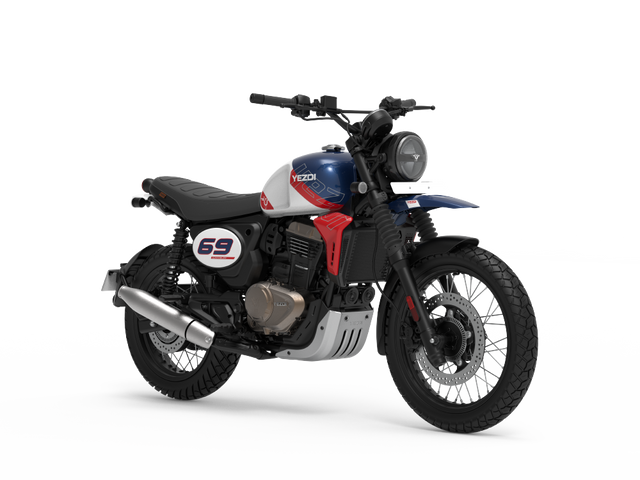Yezdi Scrambler - Rally Blue