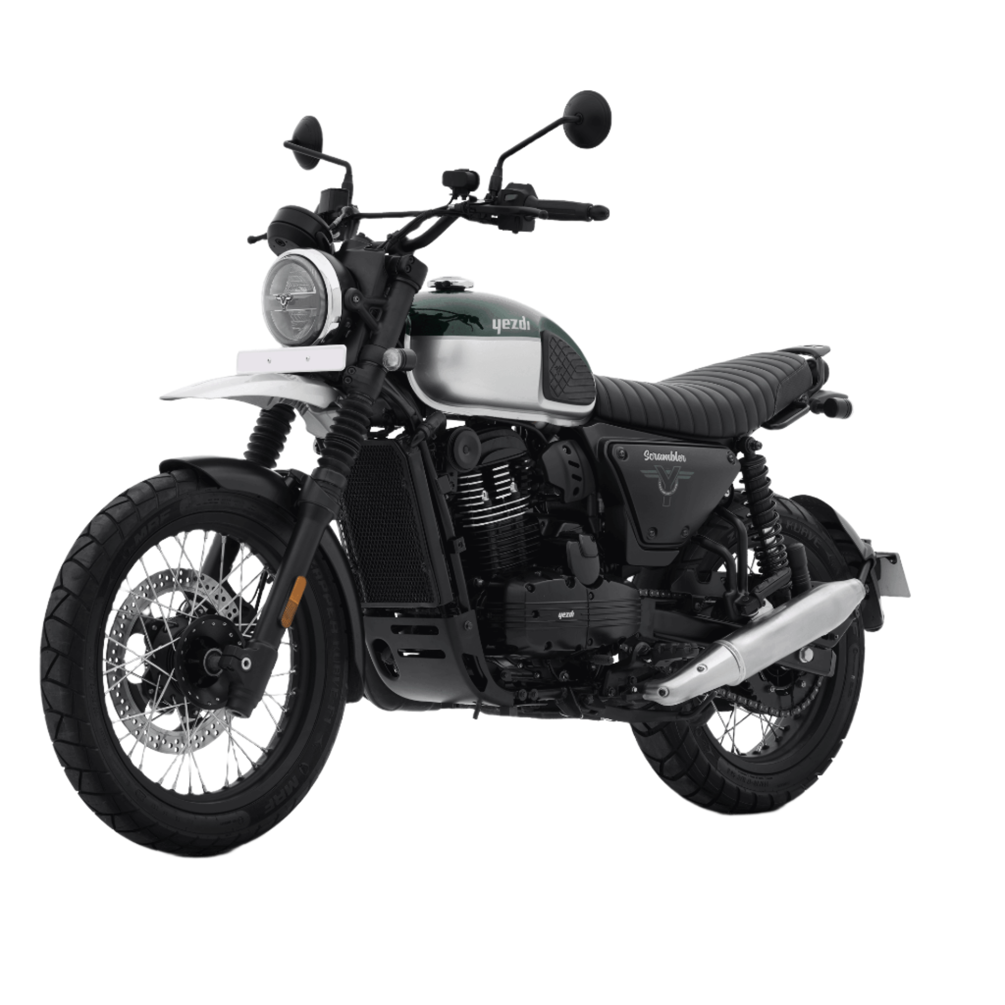 Yezdi Scrambler - Starts at ₹2.12 Lacs*