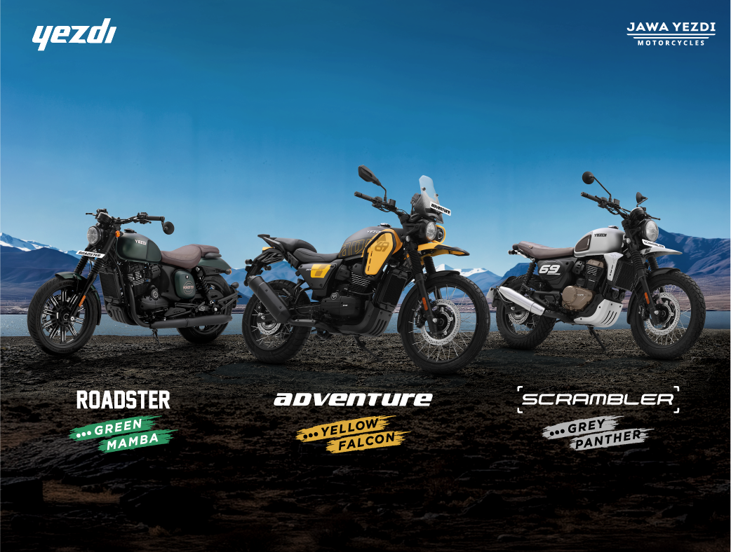 2026 Yezdi Adventure, Roadster & Scrambler Unleashed: The Trinity Arrives