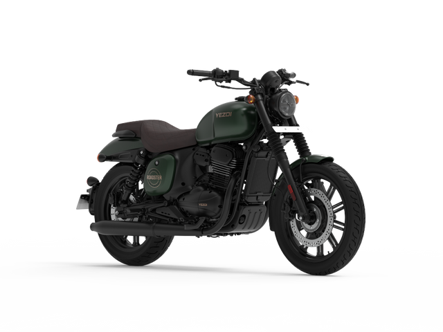 Yezdi Roadster - Green Mamba