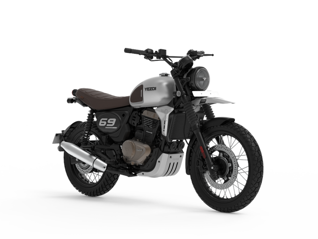 Yezdi Scrambler - Grey Panther