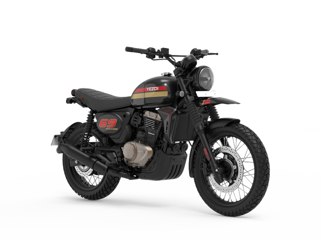 Yezdi Scrambler - Legacy Black